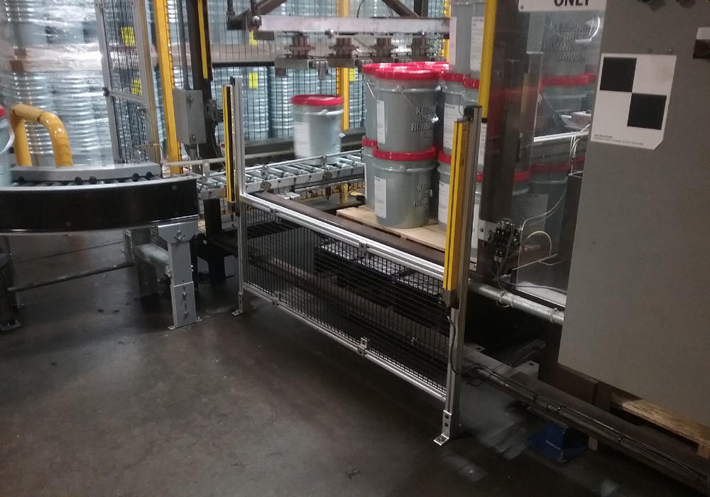 Barrel Machine Light Curtain Safety