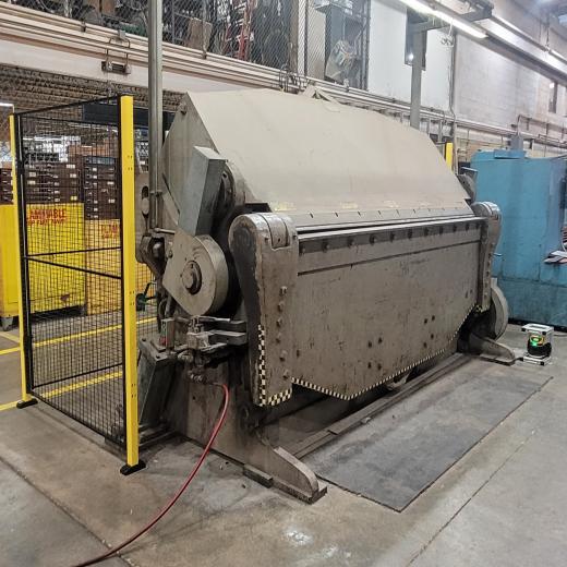 Brake Press Guarding with Scanner