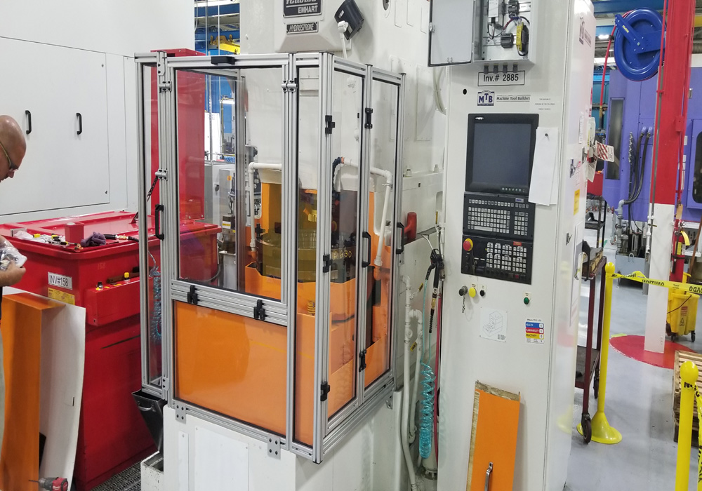 Broach Safety Machine Guarding