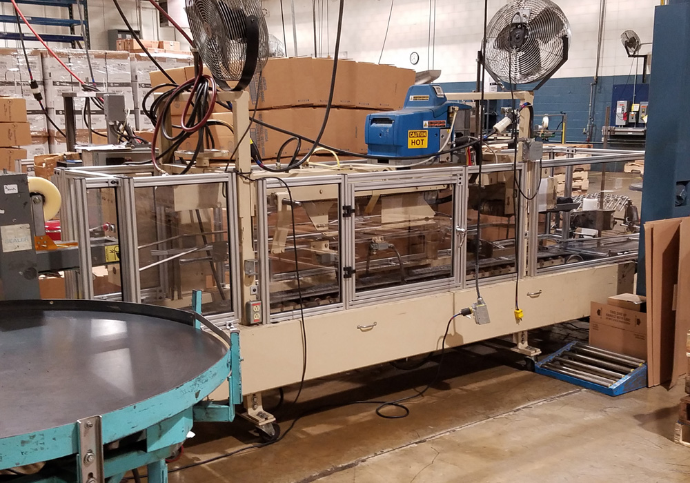 Case Sealer Safety Guarding