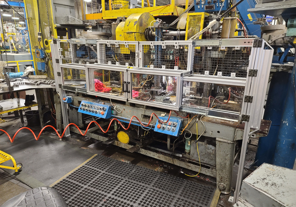 Chain Assembly Closed Machine Guarding