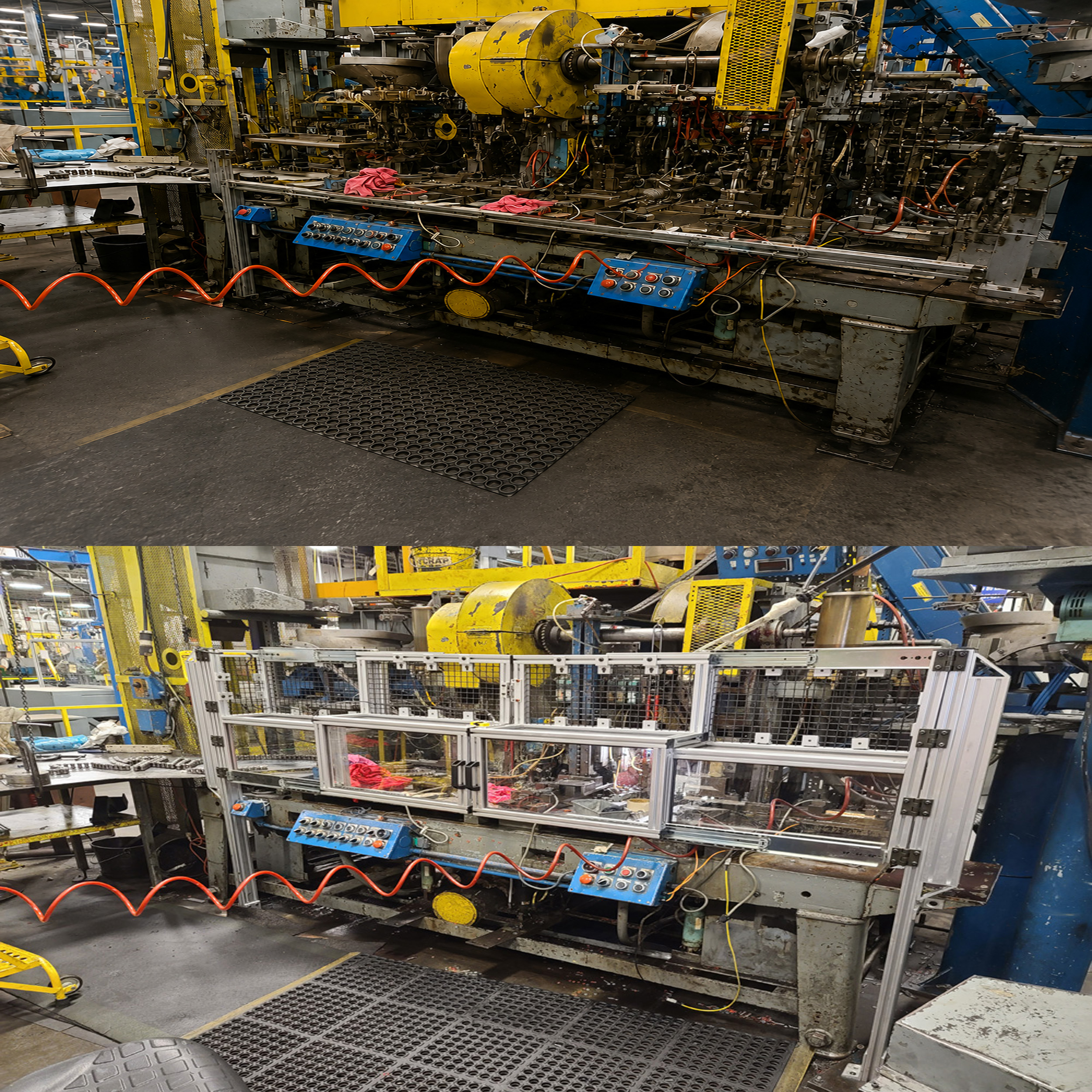 Automated Chain Assembly Machine Guarding