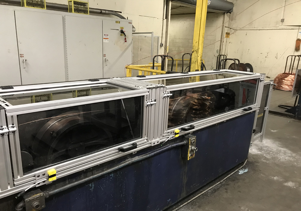 Coil Wire Machine Enclosure