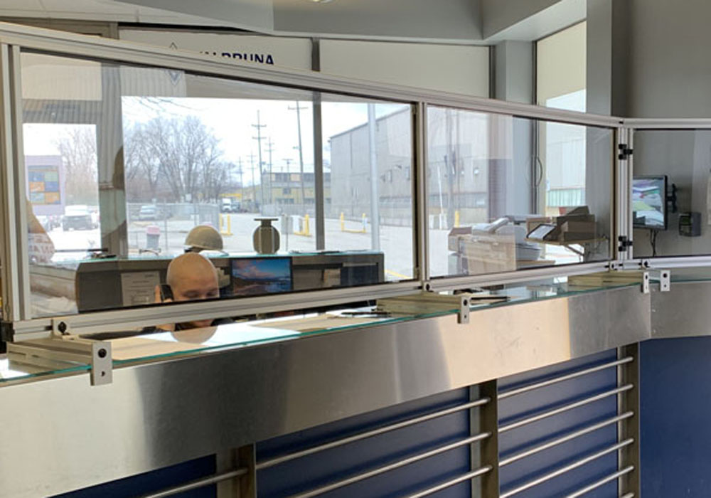 Countertop Covid Barrier