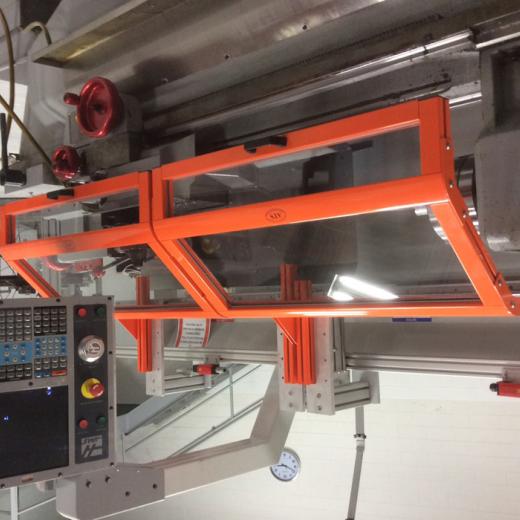 CNC Lathe Dual Machine Guard