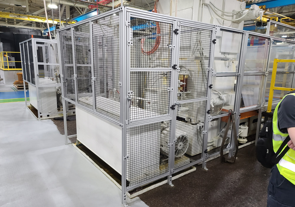 Metal Shaper Tank Perimeter Cage