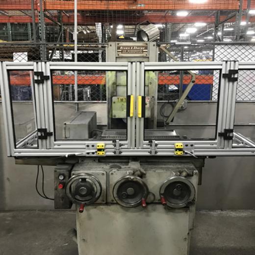 Modular Surface Grinder Guard