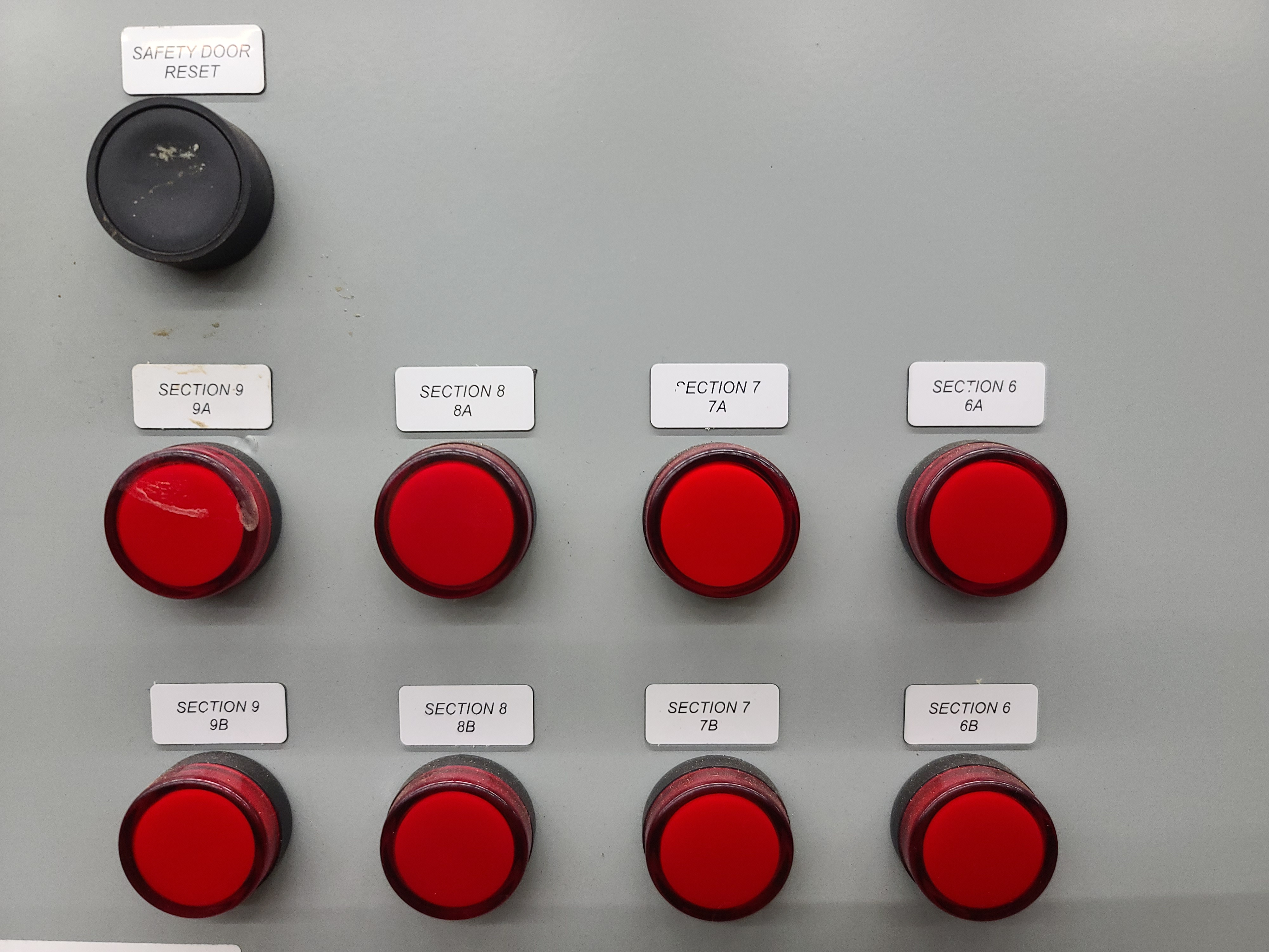 Multi-Safety Switch Door Control Panel