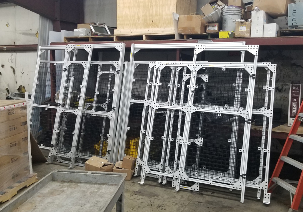 Pre-built Perimeter Guarding Sections