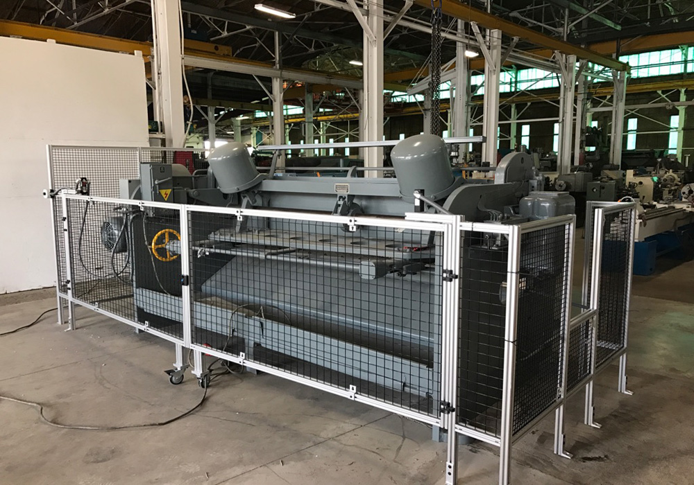 Shear Press Safety Fencing