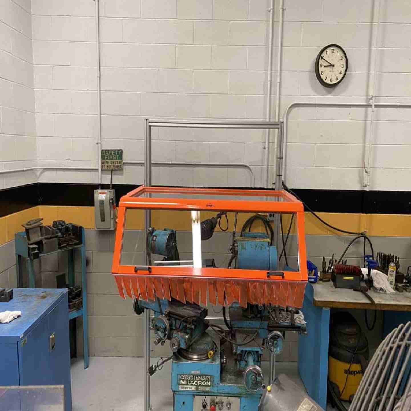 Tool Grinder Lathe Guarding