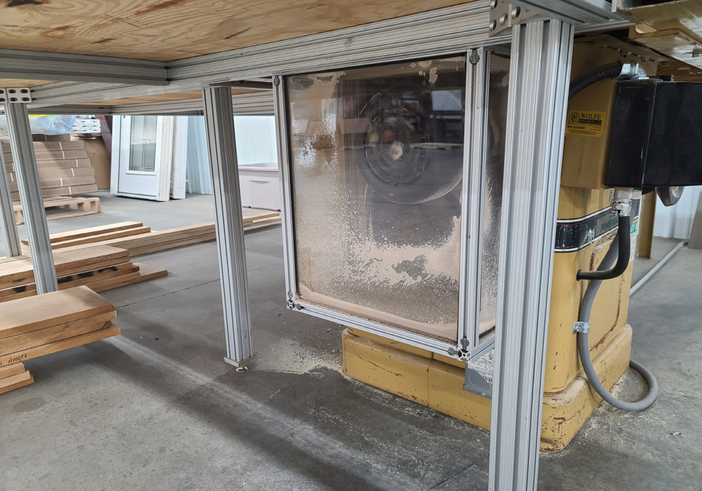 Table Saw Motor Shroud