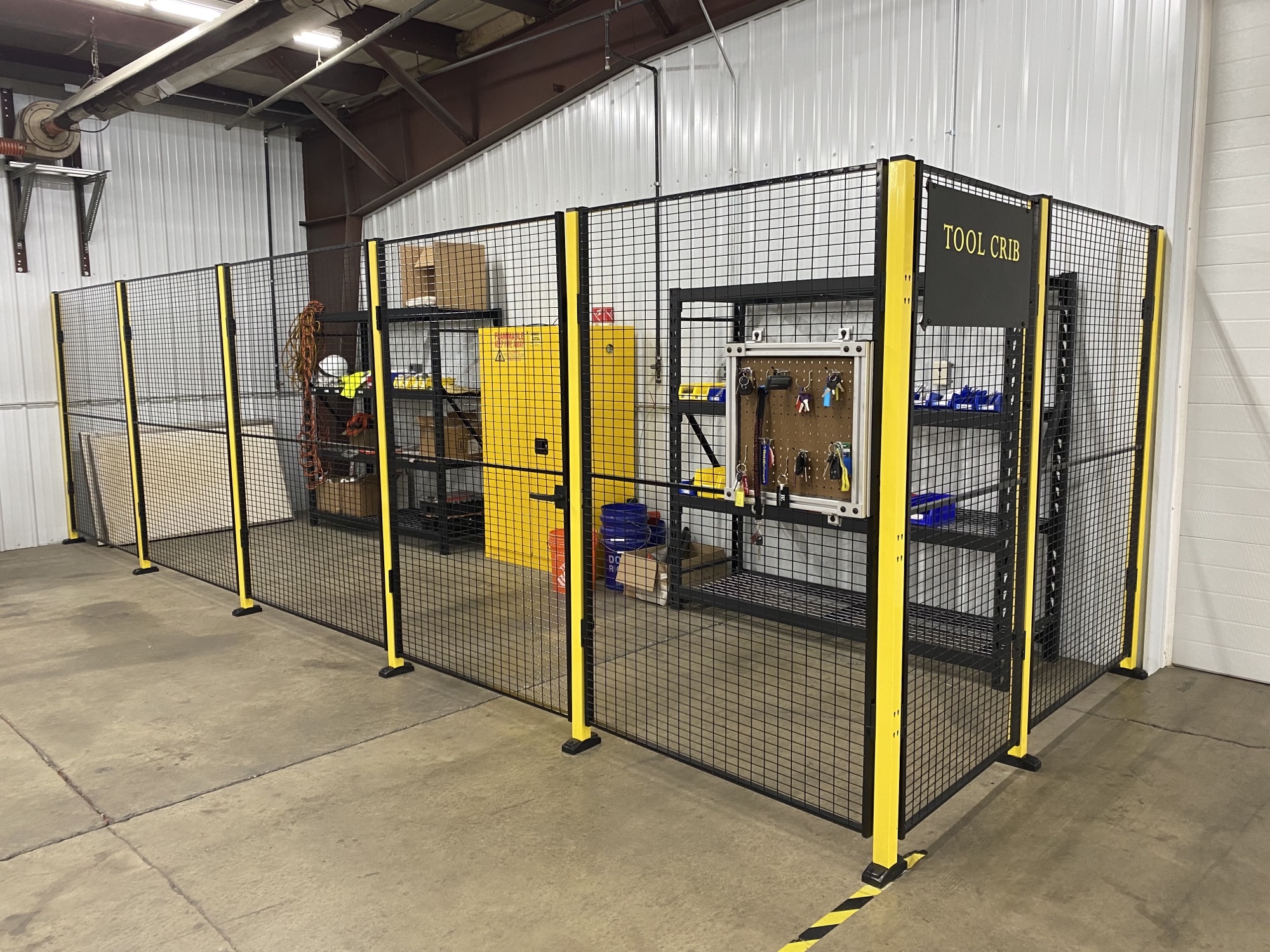 Tool Crib Safety Fencing