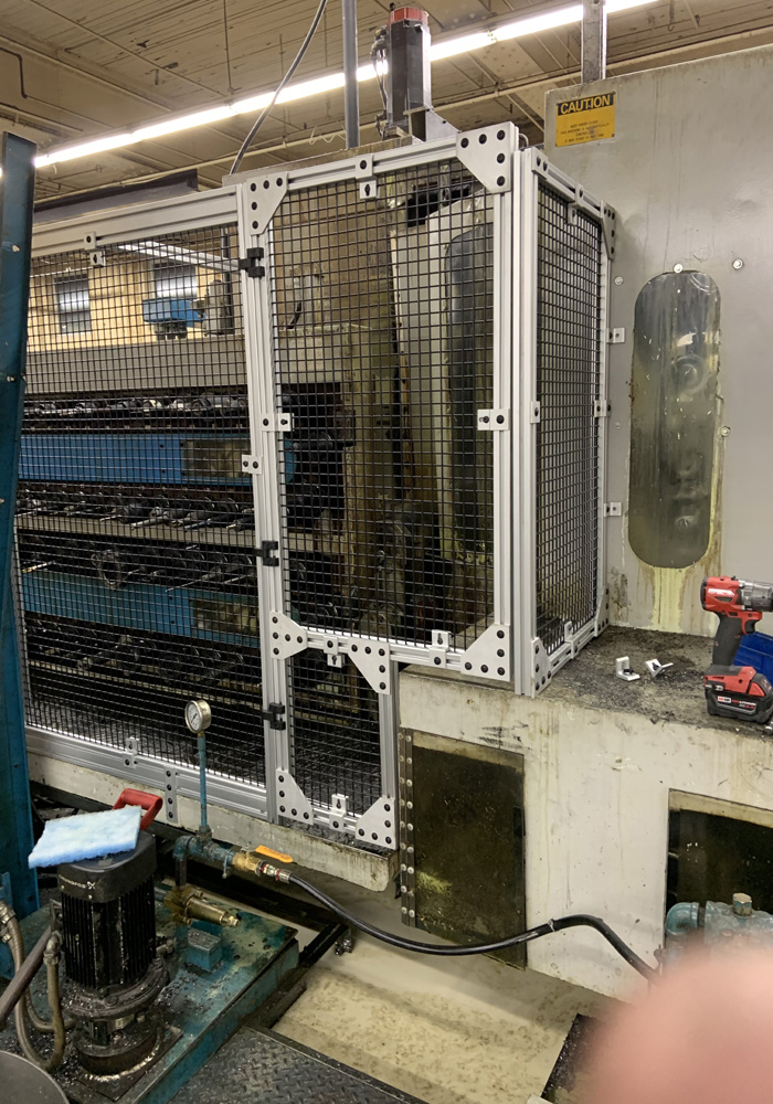 Wire Mesh Machine Guarding