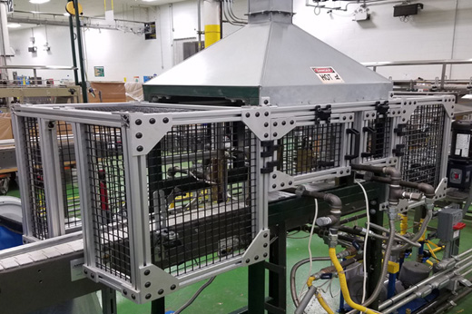 Intrinsically Safe Machine Guarding for Aerosol Can Manufacturing