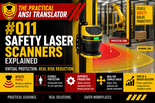 ANSI Translator #011: Safety Laser Scanners Explained