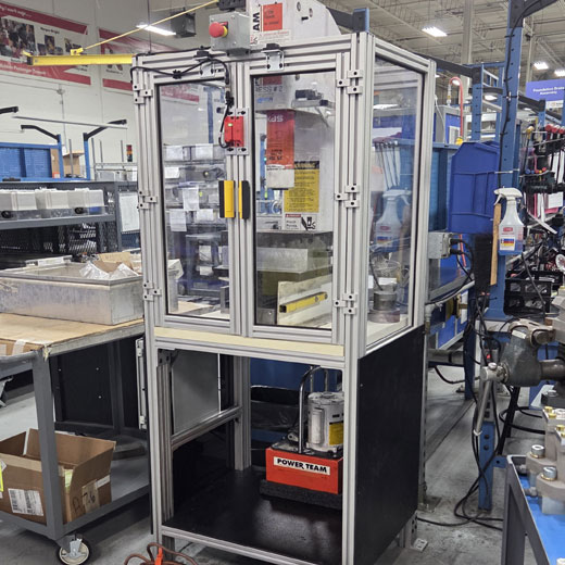 Assembly Press Safety Enclosure