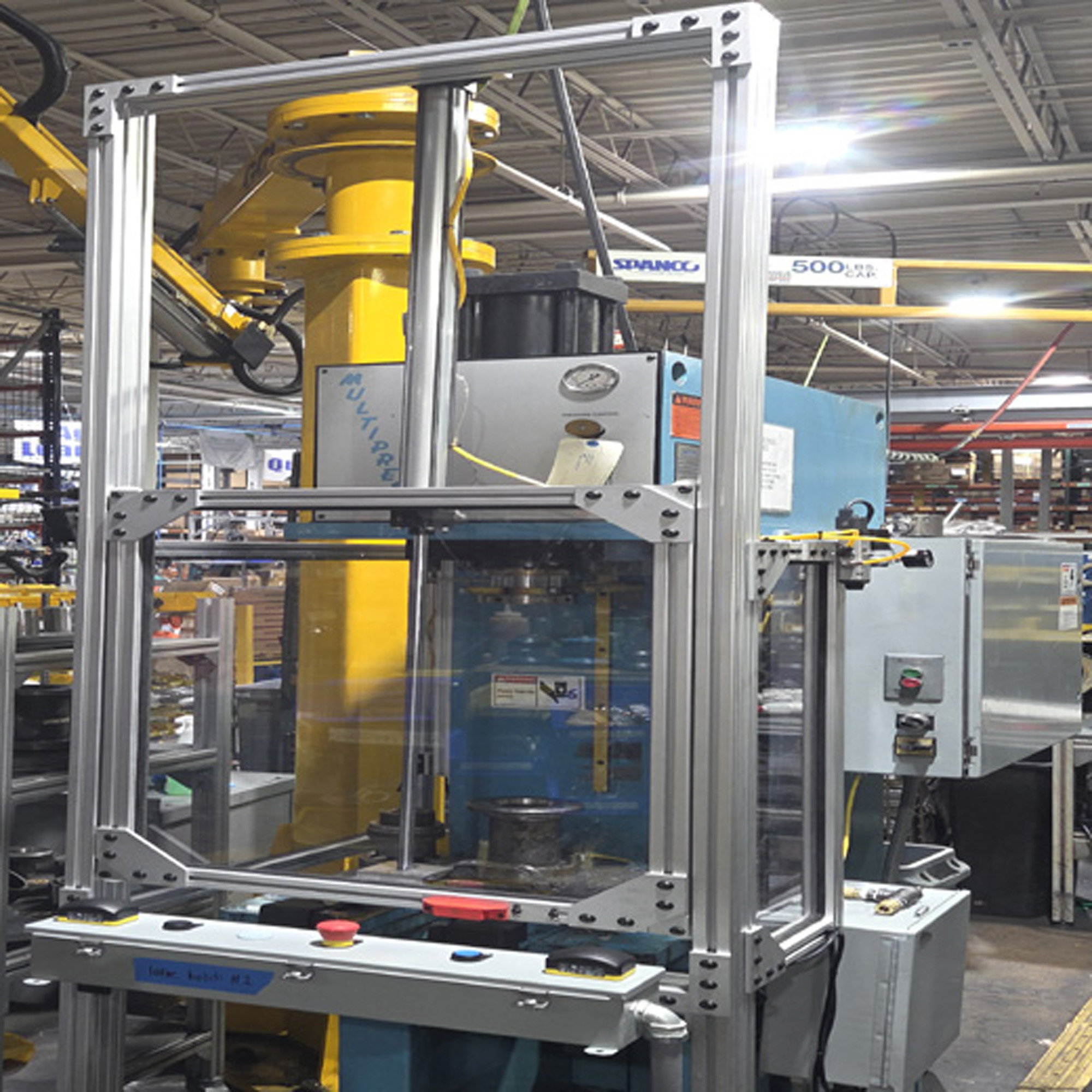 Benchtop Assembly Press Safety Systems