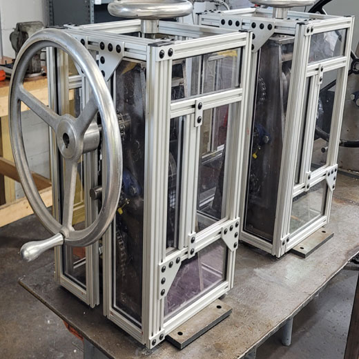 Bar Feeder Machine Enclosure