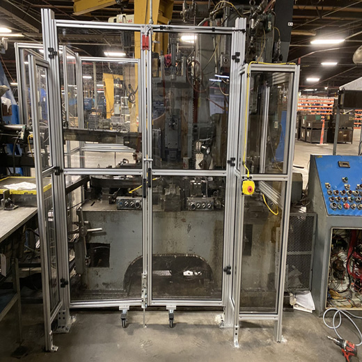 Machine Guarding with Polycarbonate