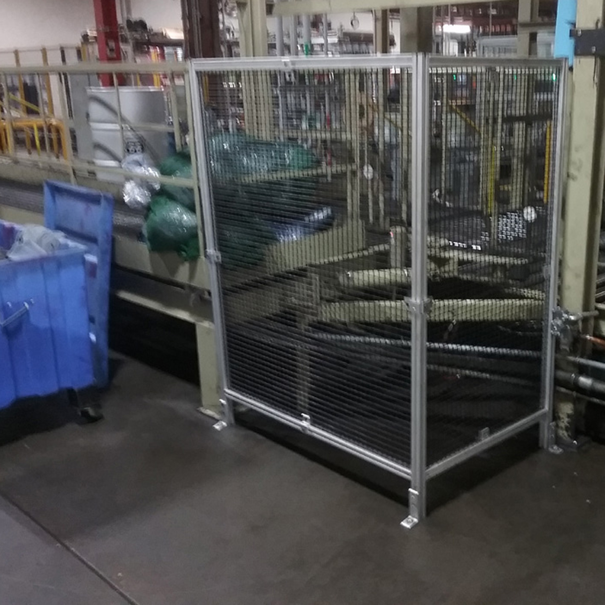 Conveyor End Hazard Guarding