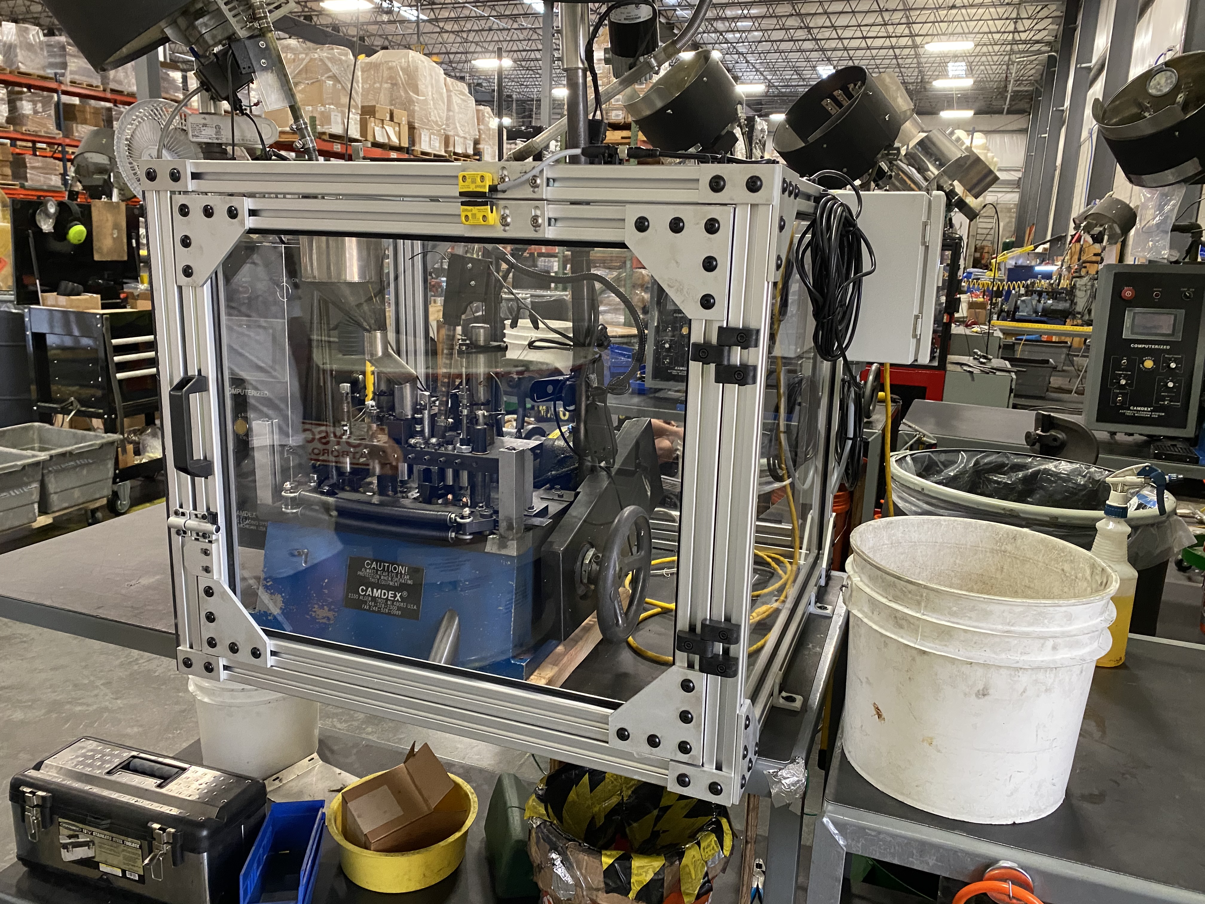 Custom Test Safety Enclosure