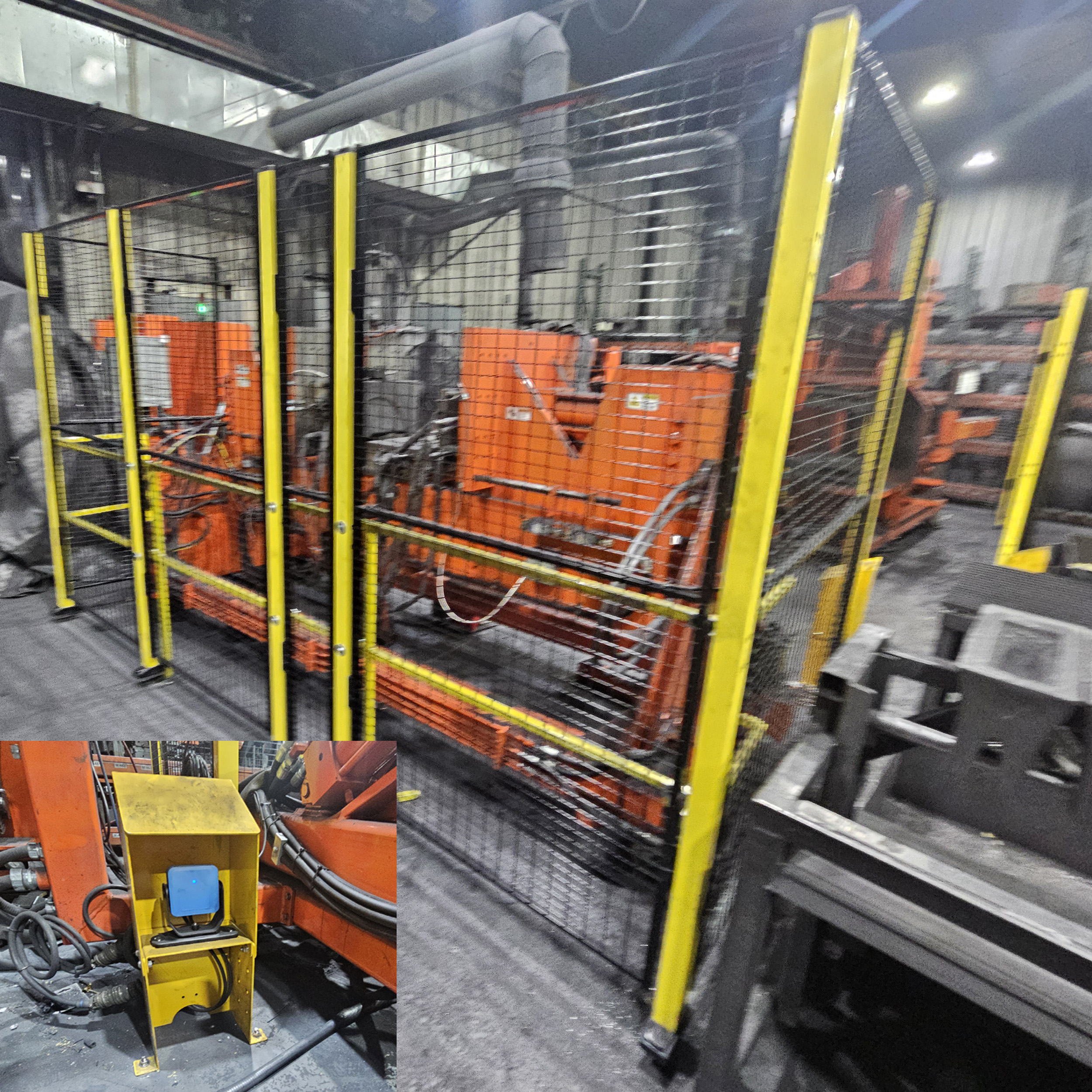 Mobile Molten Metal Die Cast Machine Safety