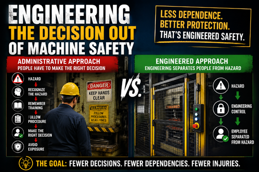 Engineering the Decision Out of Machine Safety
