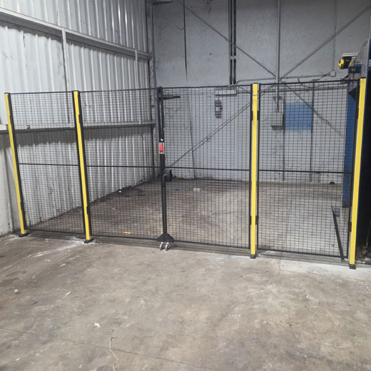 Compactor Perimeter Guarding System