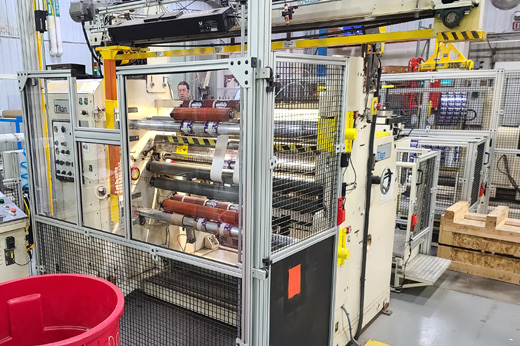 Case Study: How Custom Machine Guarding Improved Safety on Film Packaging Machines