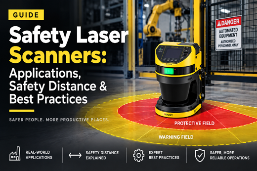 Guide: Safety Laser Scanners: Applications, Safety Distance & Best Practices