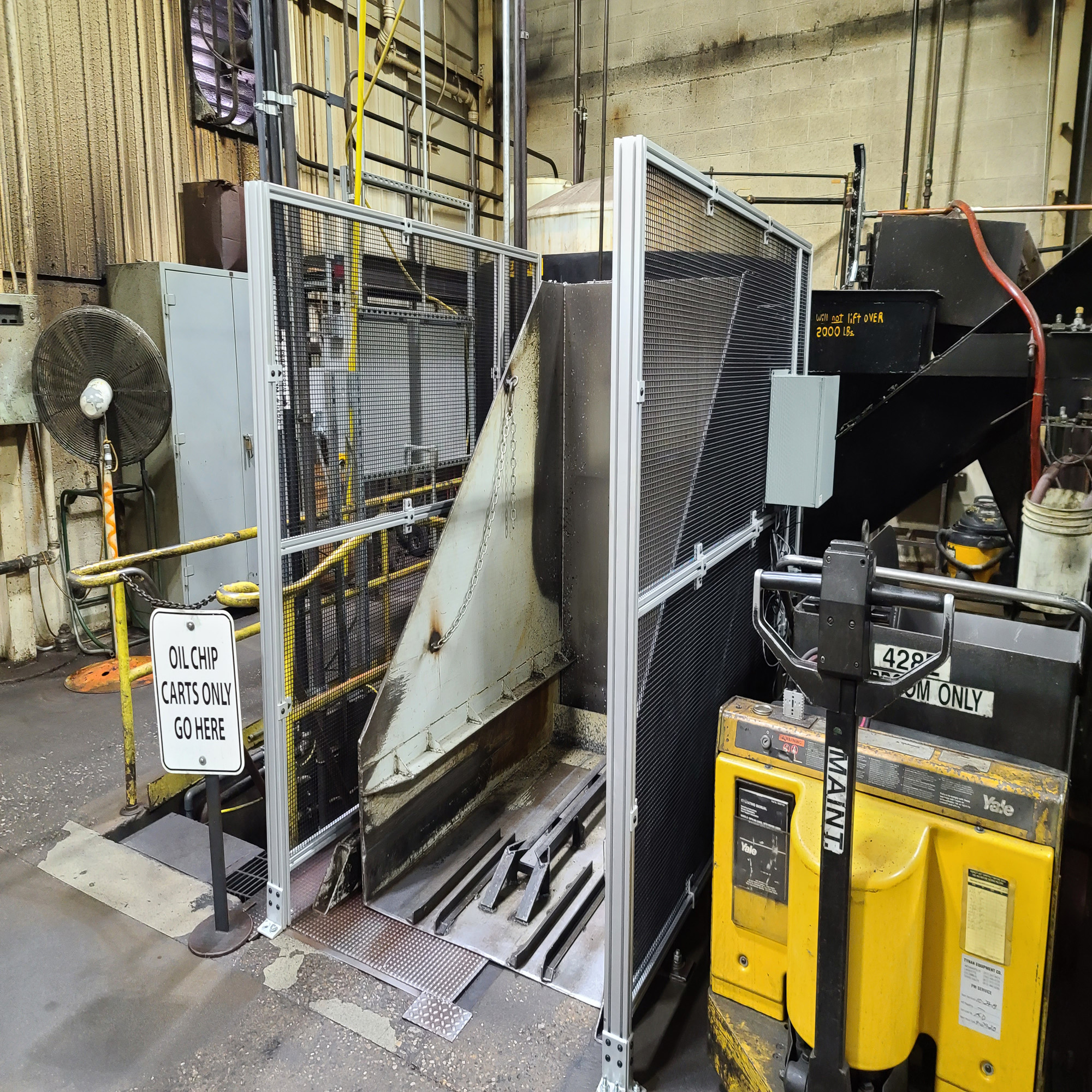 Hydraulic Parts Tipper Guarding
