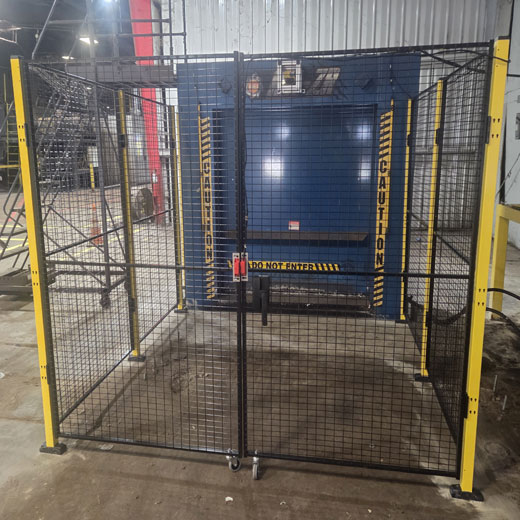 Infeed Compactor Safety Guarding