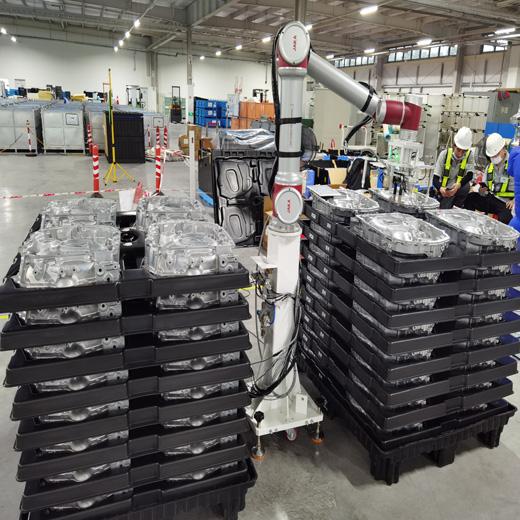 Jaka Product Stacking Palletizing