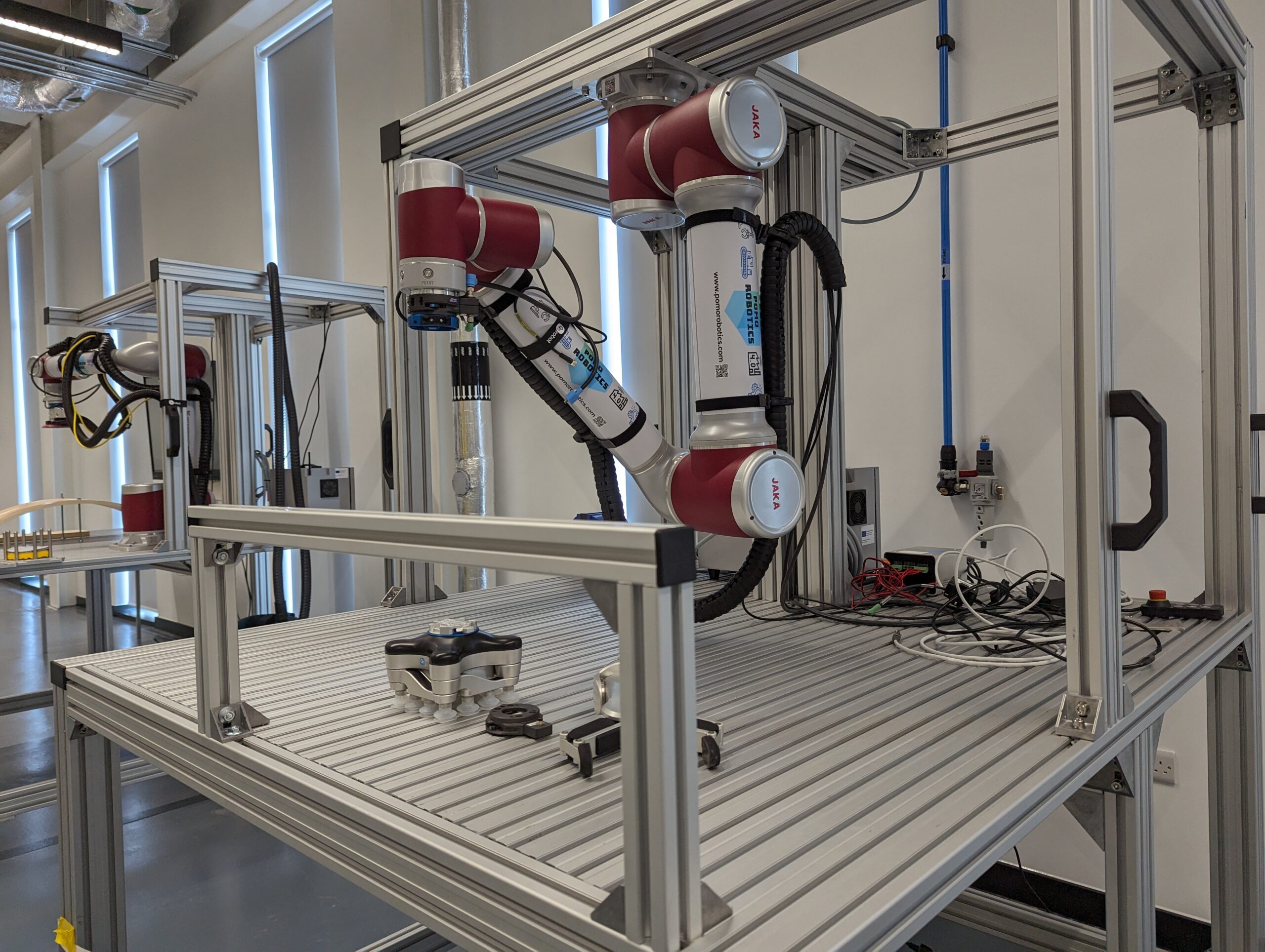 Versatility of using a JAKA cobot