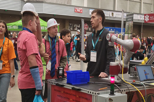 Showcase JAKA Collaborative Robots at JA JobSpark Fort Wayne