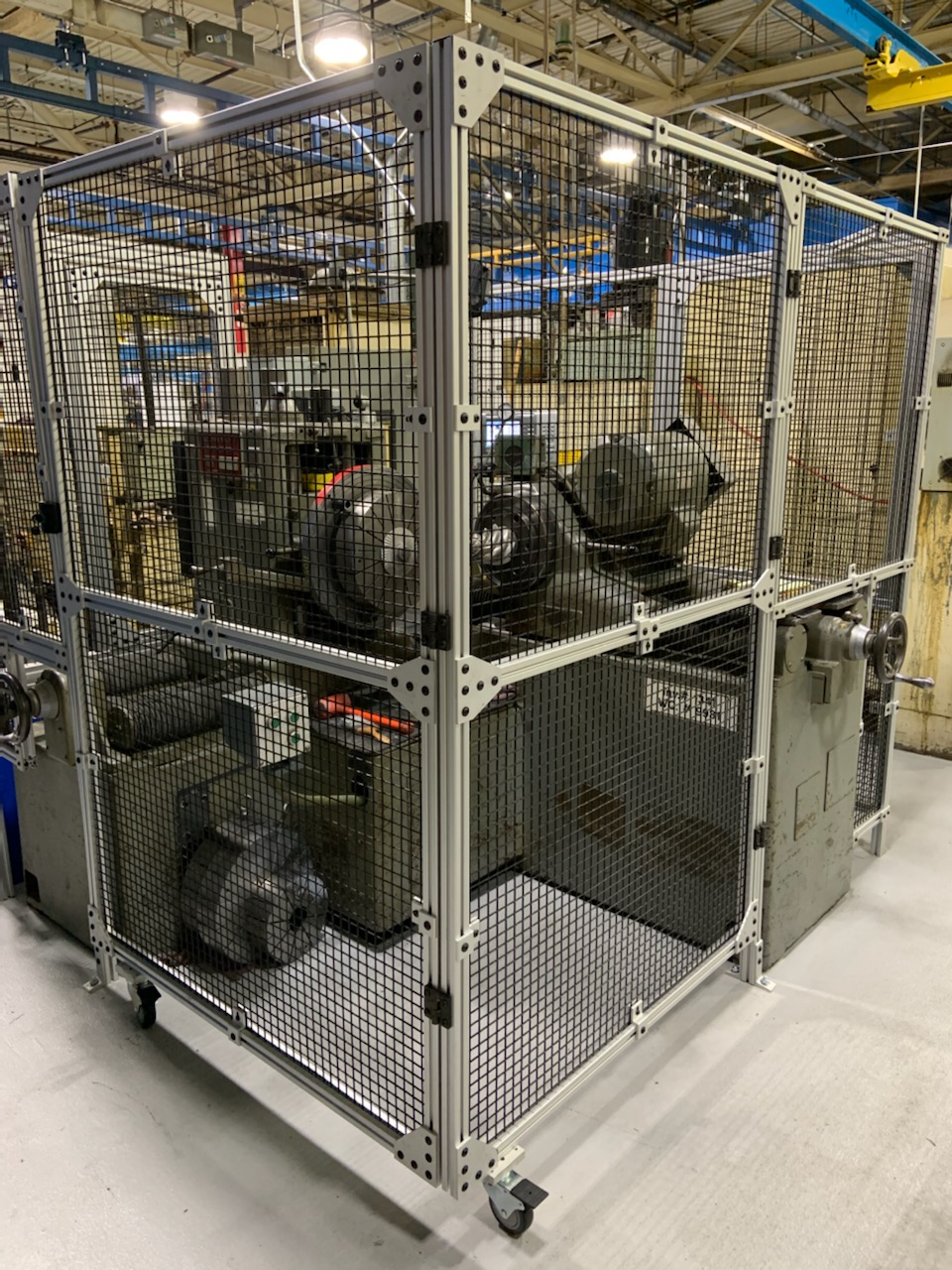 Large Grinder Access Safety Guarding