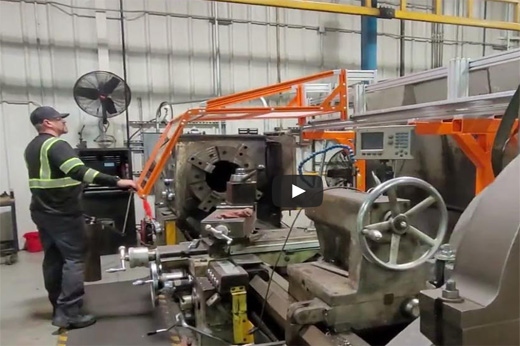  Sliding Machine Guard for Large Manual Lathe