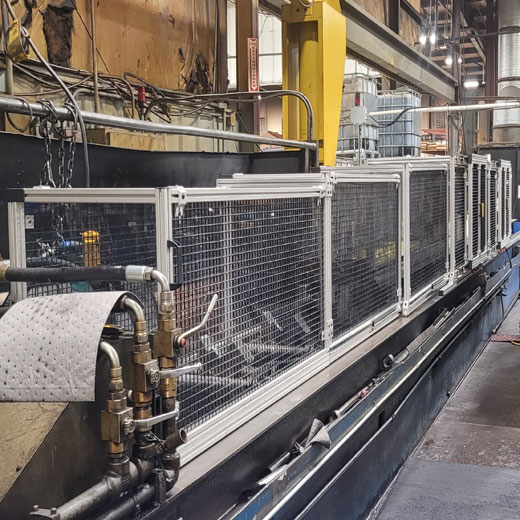 Telescoping Machine Guarding System