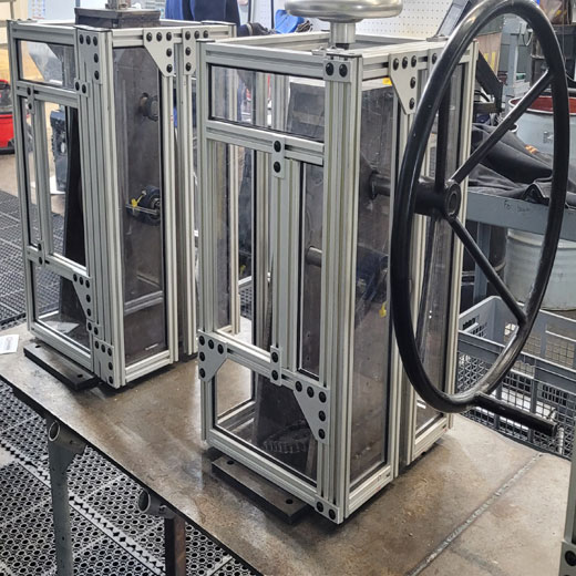 Shaper Machine Safety Enclosure