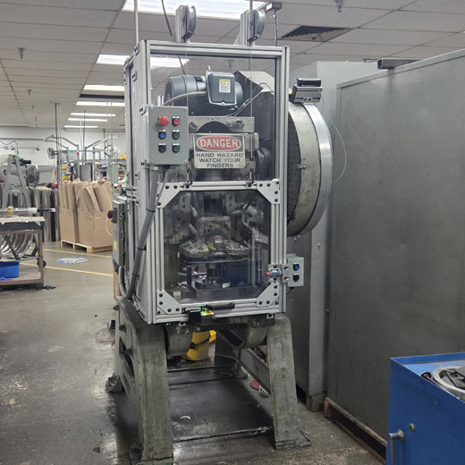 Press Guarding with Safety Interlock
