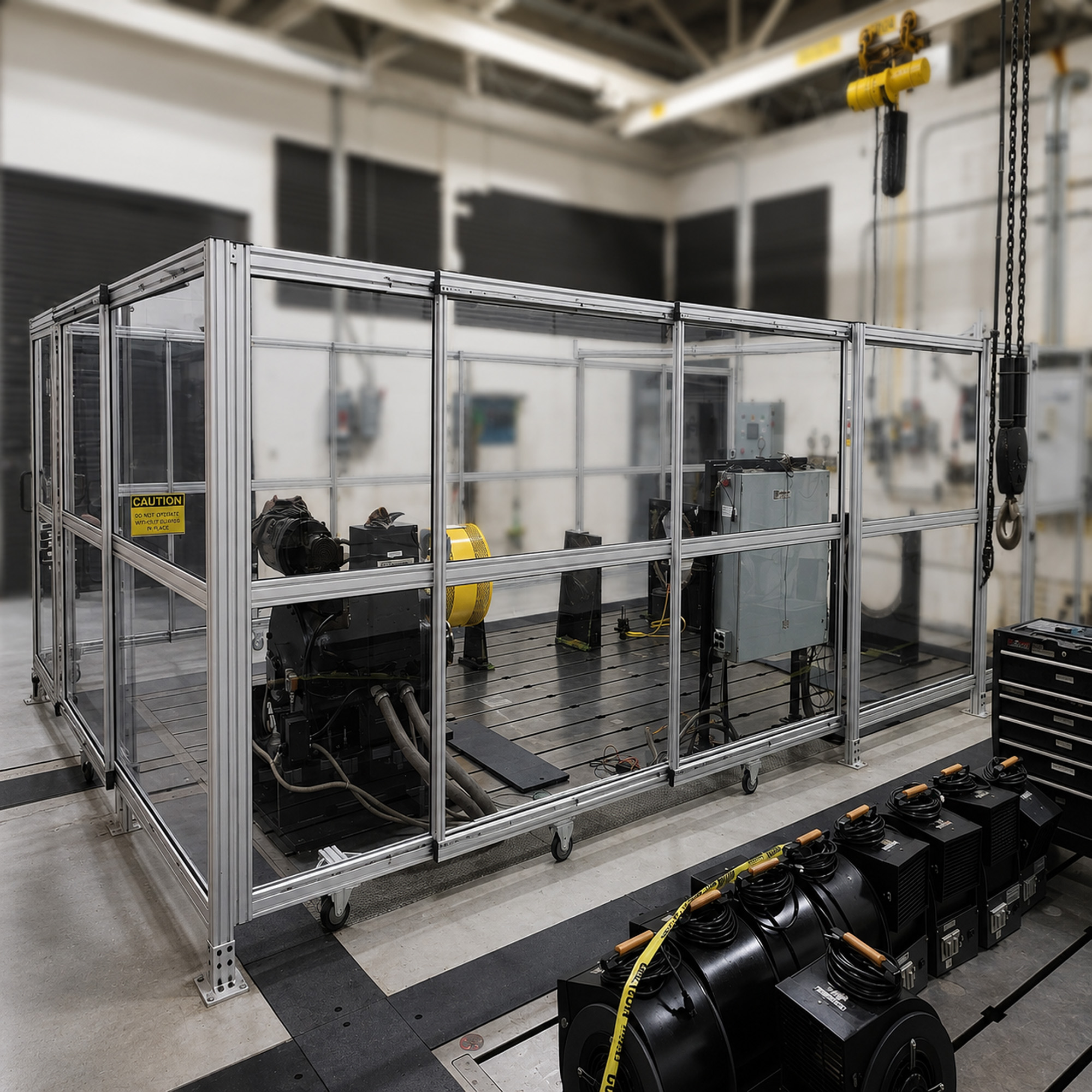 Motor Tester Cell Closed
