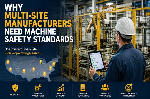 Why Multi-Site Manufacturers Need Machine Safety Standards