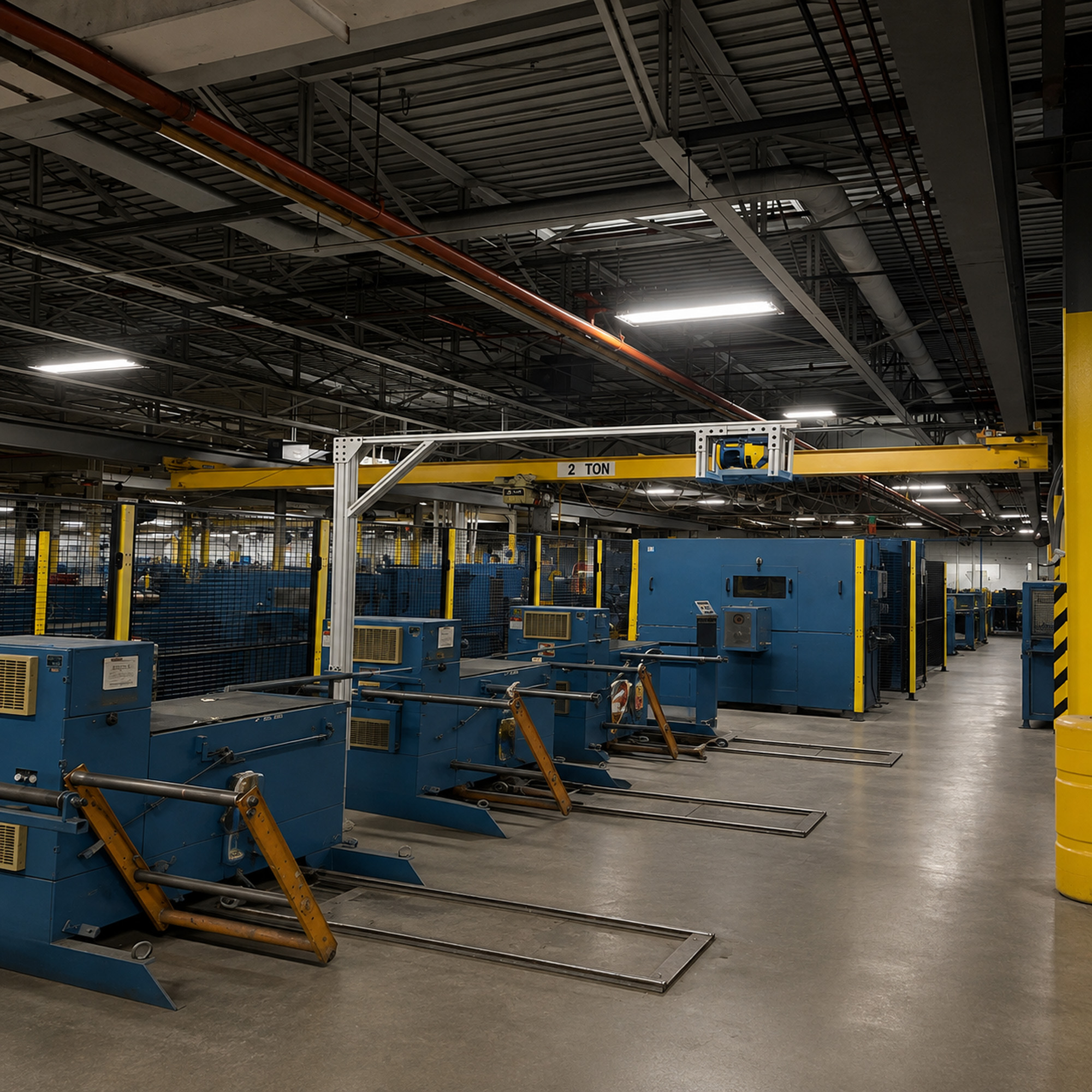 Multi-Spool Wire Payoff Guard