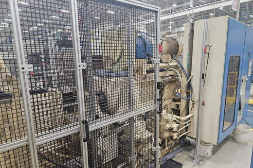 Perimeter Guarding for Friction Welder