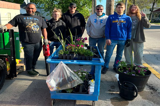 PowerSafe Automation Supports Wolcottville Beautification Efforts