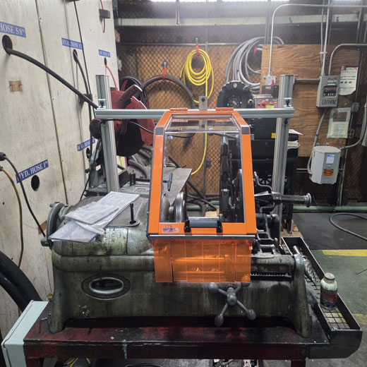 Pipe Threader Machine Guarding