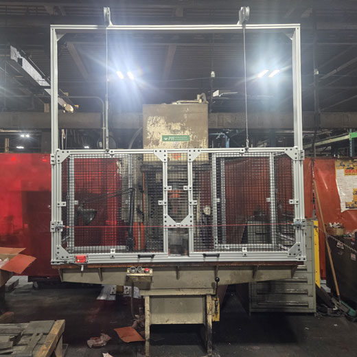 Plate Straightener Safety Guarding
