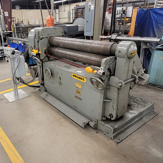 Plate Roller Rear Safety Guarding