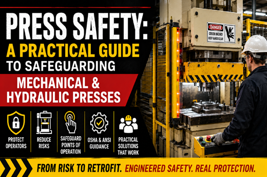 Press Safety: A Practical Guide to Safeguarding Mechanical & Hydraulic Presses